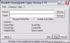 Screenshot of the software in action.