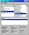 Screenshot of the software in action.