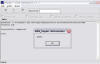 Screenshot of the software in action.