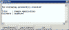 Screenshot of the software in action.