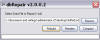 Screenshot of the program in action.