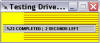 Screenshot of the program in action.
