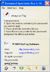 Screenshot ofthe reviewed software in action.