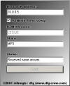 Screenshot of the software in action.