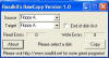 Screenshot of the software in action.